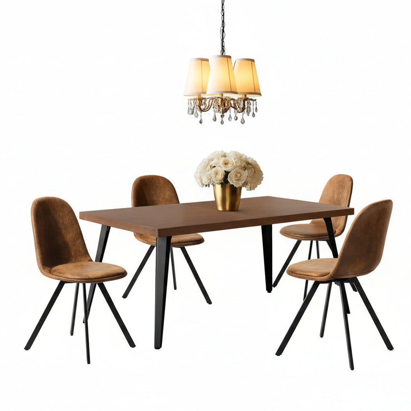 Mid-Century Modern 5-Piece Dining Set