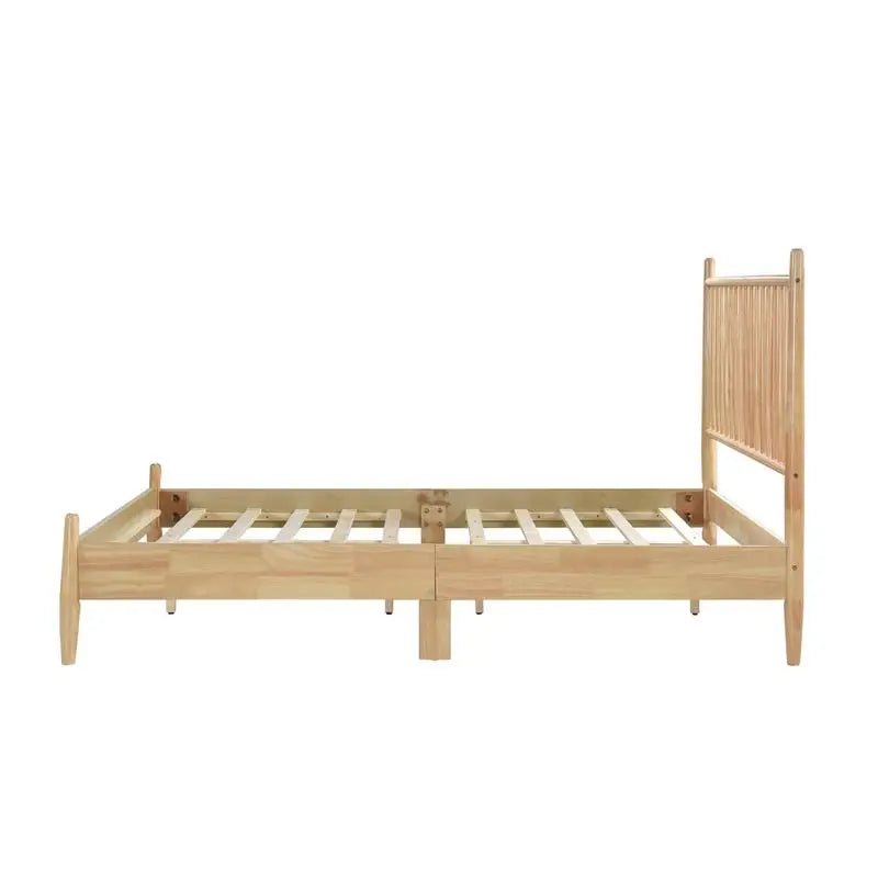 Brickell Collection – Mid‑Century Modern Queen Platform Bed