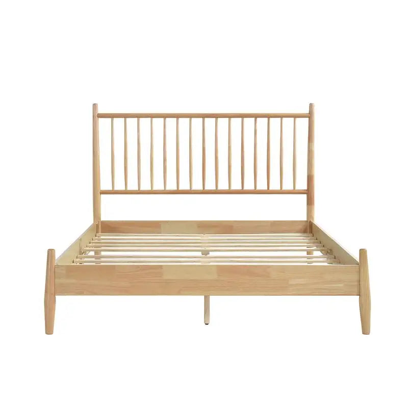 Brickell Collection – Mid‑Century Modern Queen Platform Bed
