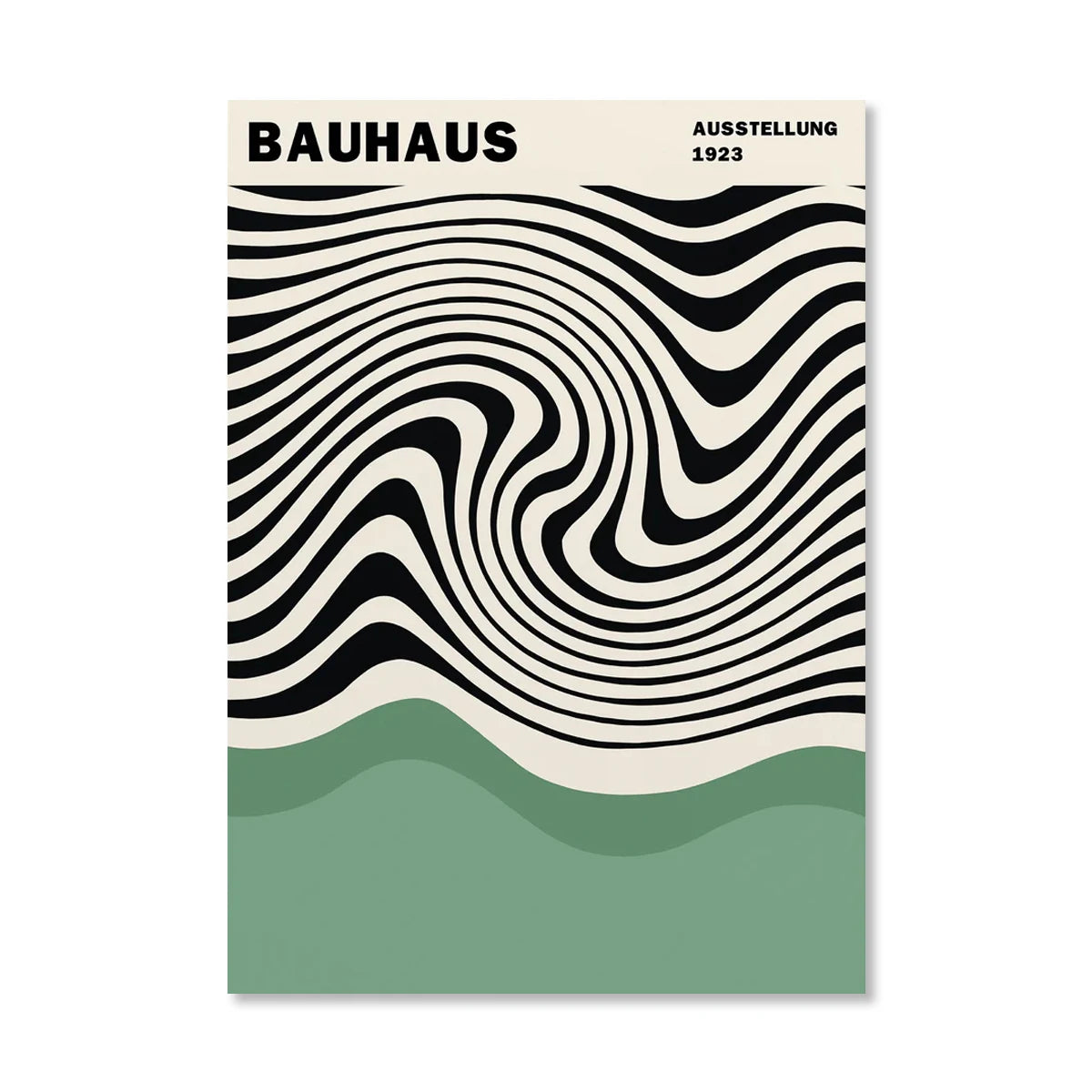 Bauhaus Style Canvas Prints – Unframed