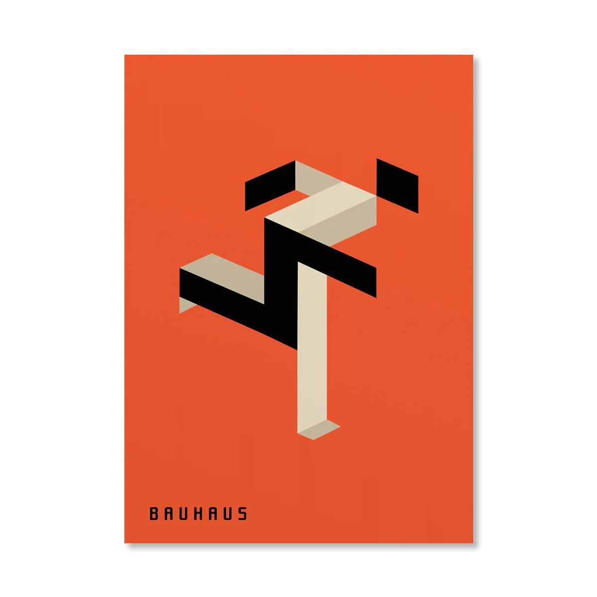 Bauhaus Style Canvas Prints – Unframed