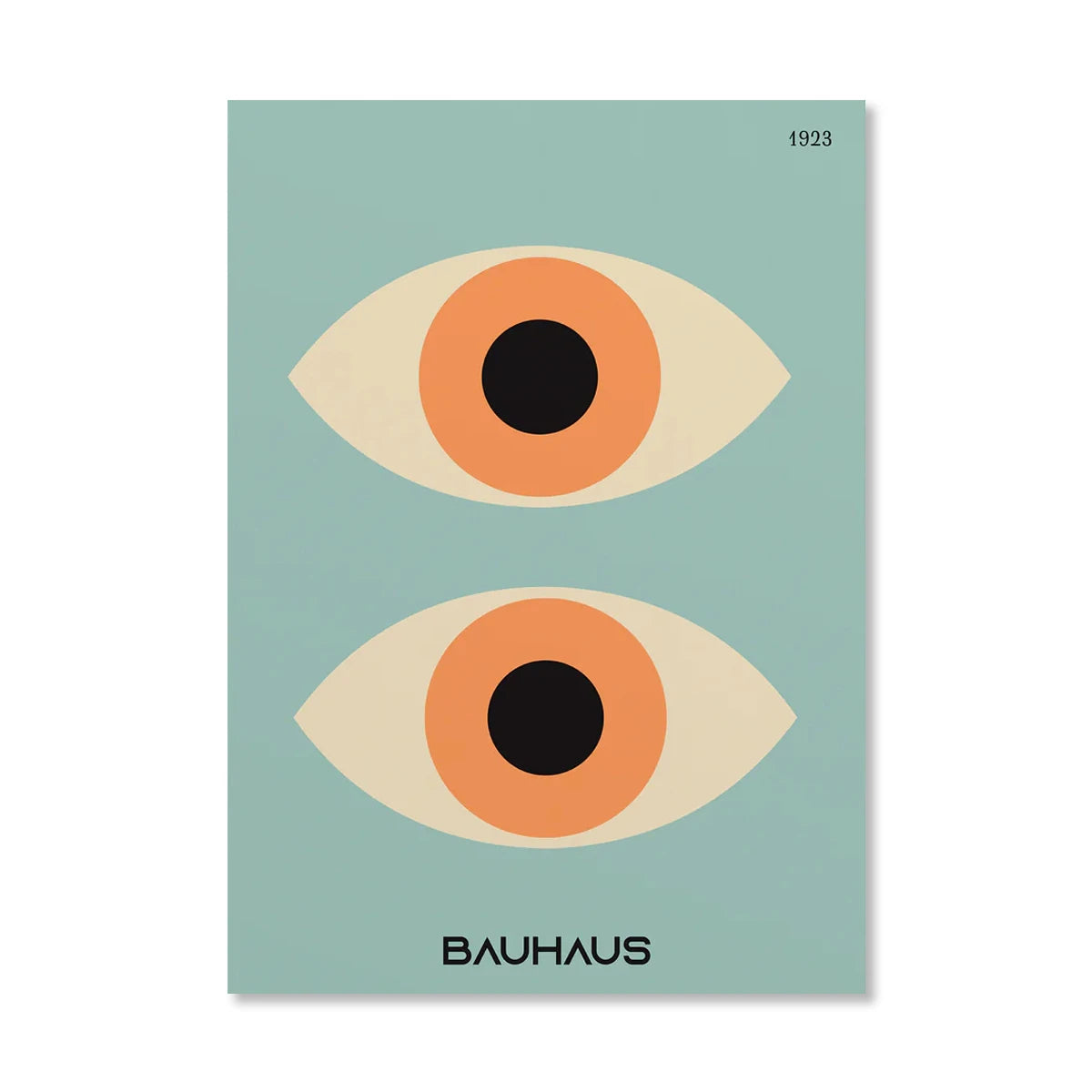 Bauhaus Style Canvas Prints – Unframed