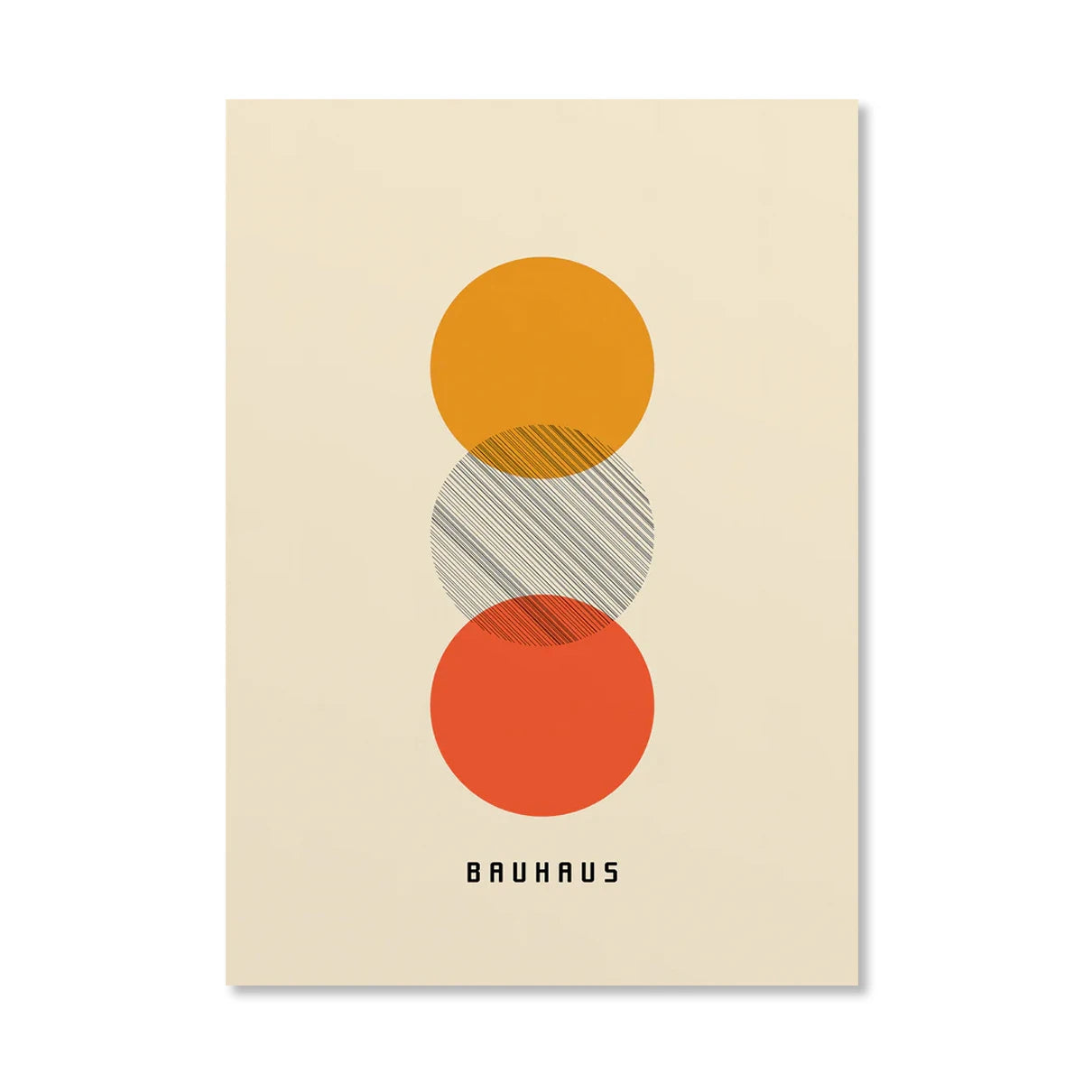 Bauhaus Style Canvas Prints – Unframed