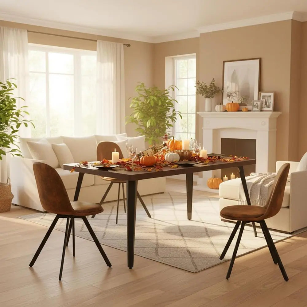 Mid-Century Modern 5-Piece Dining Set