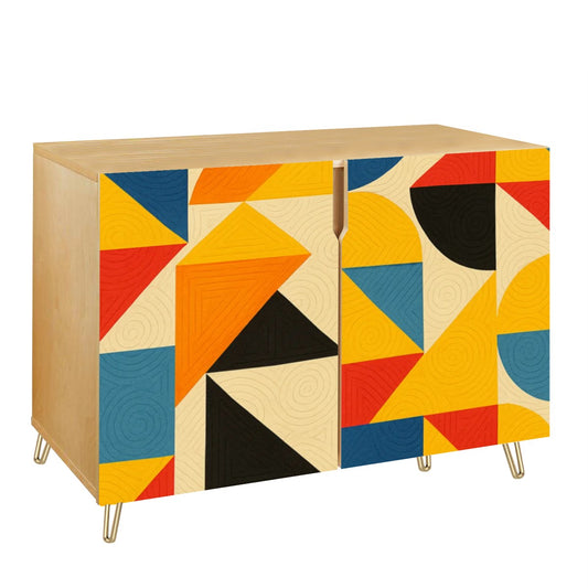 Atomic Angles Cabinet