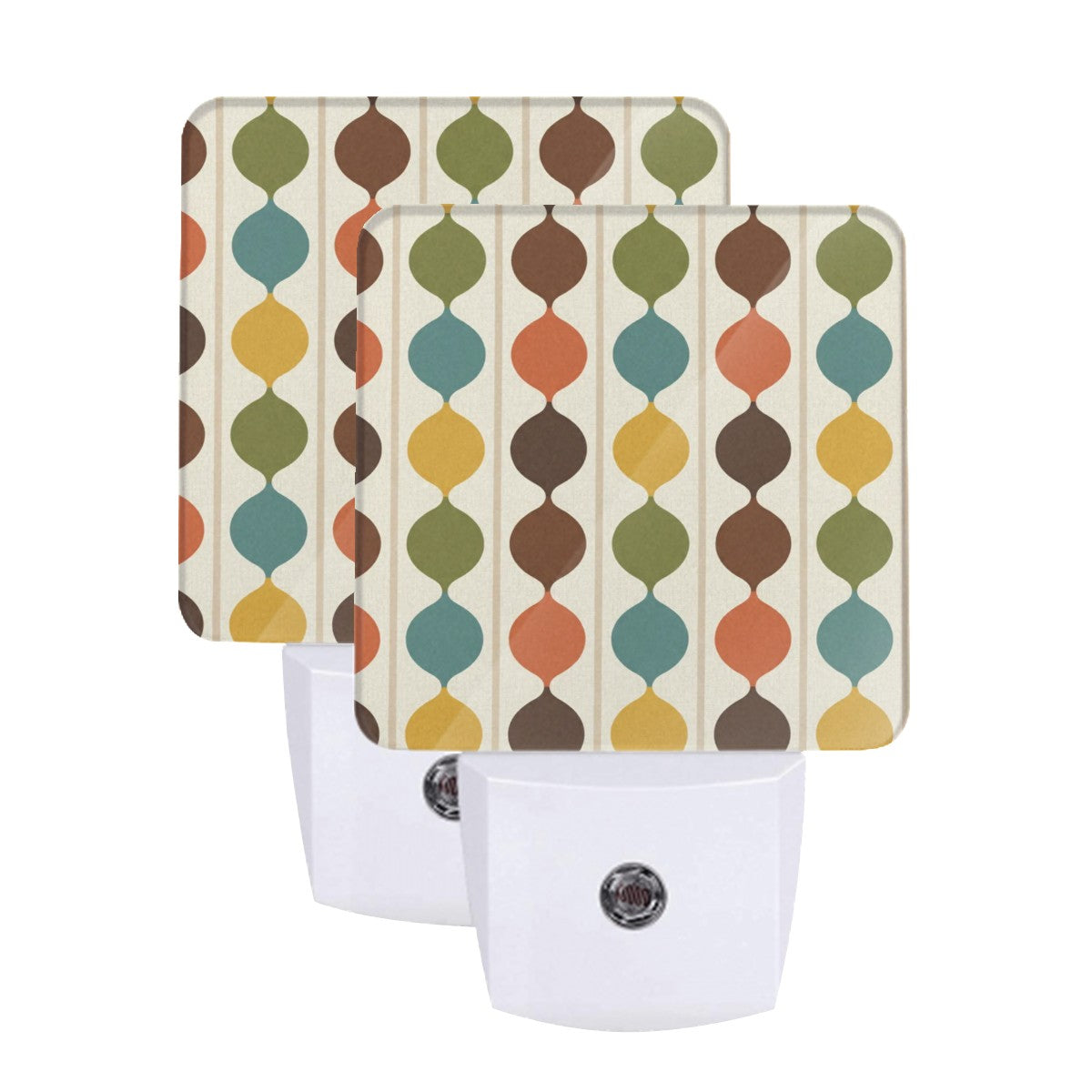 Retro Teardrop LED Night Light — Set of 2