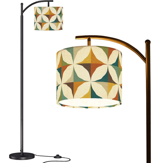 Retro Bloom Arc Lamp