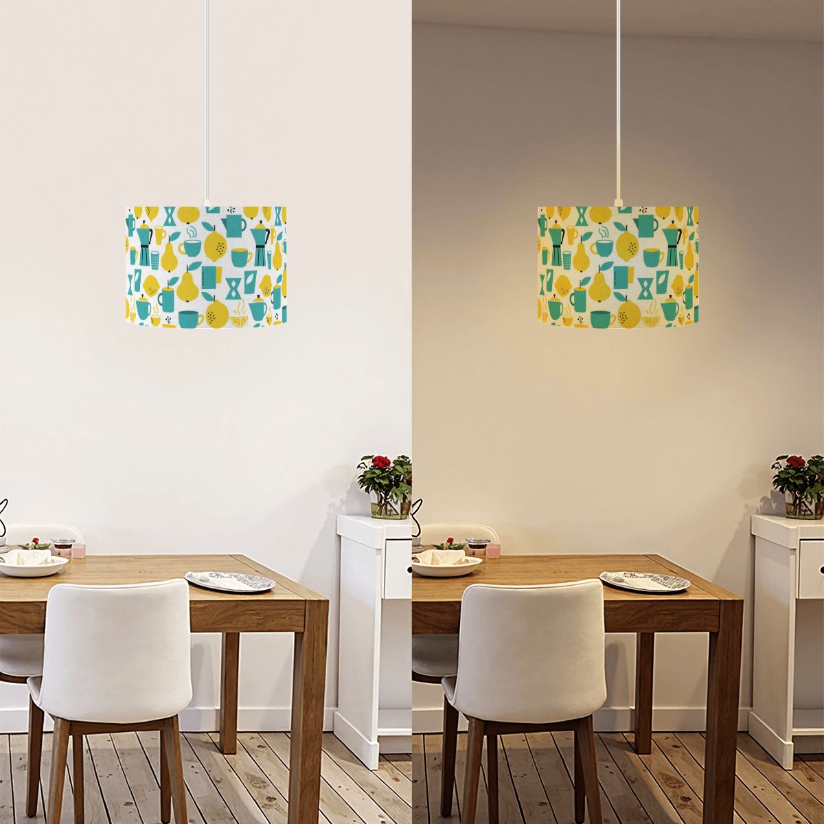 The "Easy-Swag" Plug-In Drum Pendant